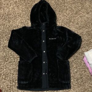 Stylish Black Kids Puffer Jacket